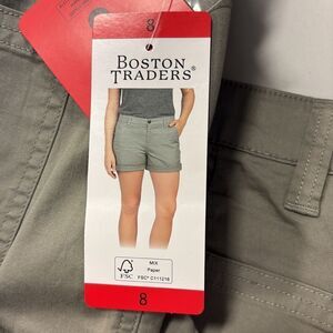 Boston Traders Olive Green Shorts